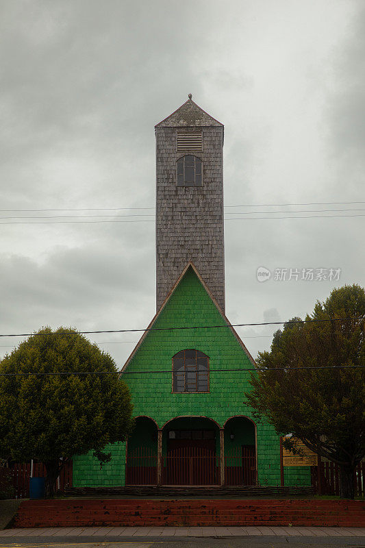 chilo<e:1>的古董教堂(智利)